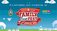 Desktop Screenshot of kingstonfamilyfunfest.com